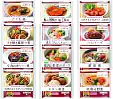 あいーと　介護食セット 17食 楽天市場】【介護食】冷凍 あいーと セットA 12食入り 舌で